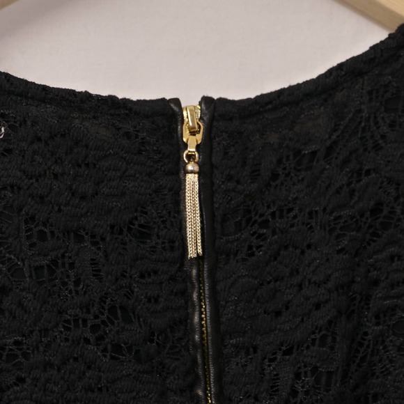 Juicy Couture Lace Floral Black Dress Size M - Picture 10 of 12